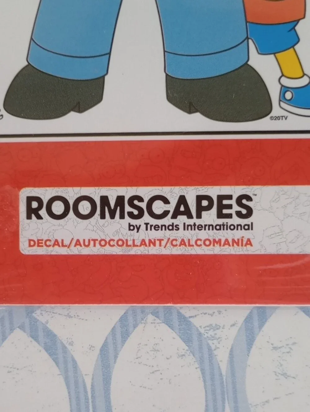 The Simpsons Family Wall Decal by Roomscapes - Yellow, Blue, Red